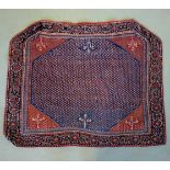 ERSARI BESCHIR SCHMUCKBEHANG / WANDBEHANG / NOMADEN-TEPPICH, Turkmenien, wohl 2. H. 19. Jh. / um