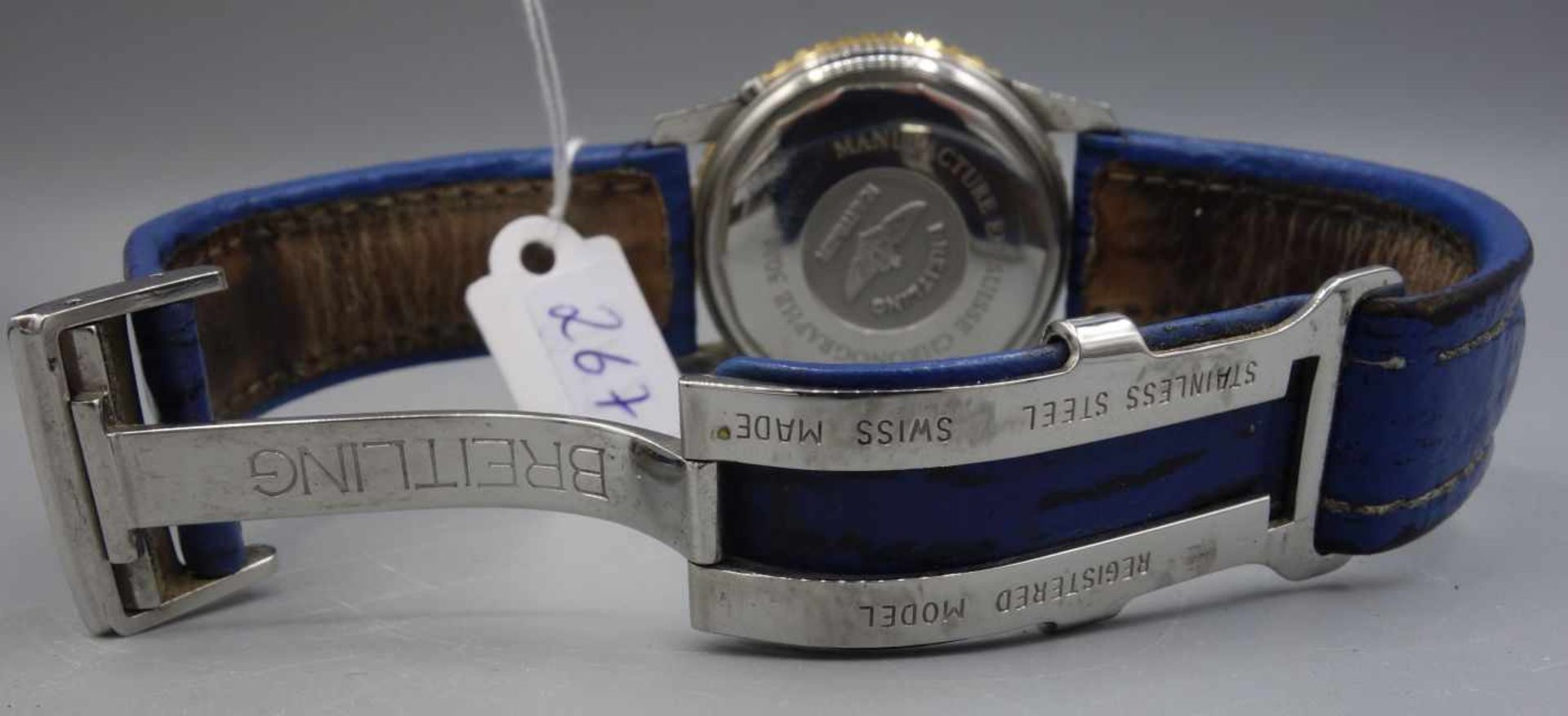 ARMBANDUHR: BREITLING NAVITIMER AIRBORNE / wristwatch, Automatik, Manufaktur Breitling SA / Schweiz. - Image 6 of 7