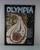 HUNDERTWASSER, FRIEDENSREICH (Wien 1928 - Neuseeland 2000), Plakat: "Olympische Winterspiele