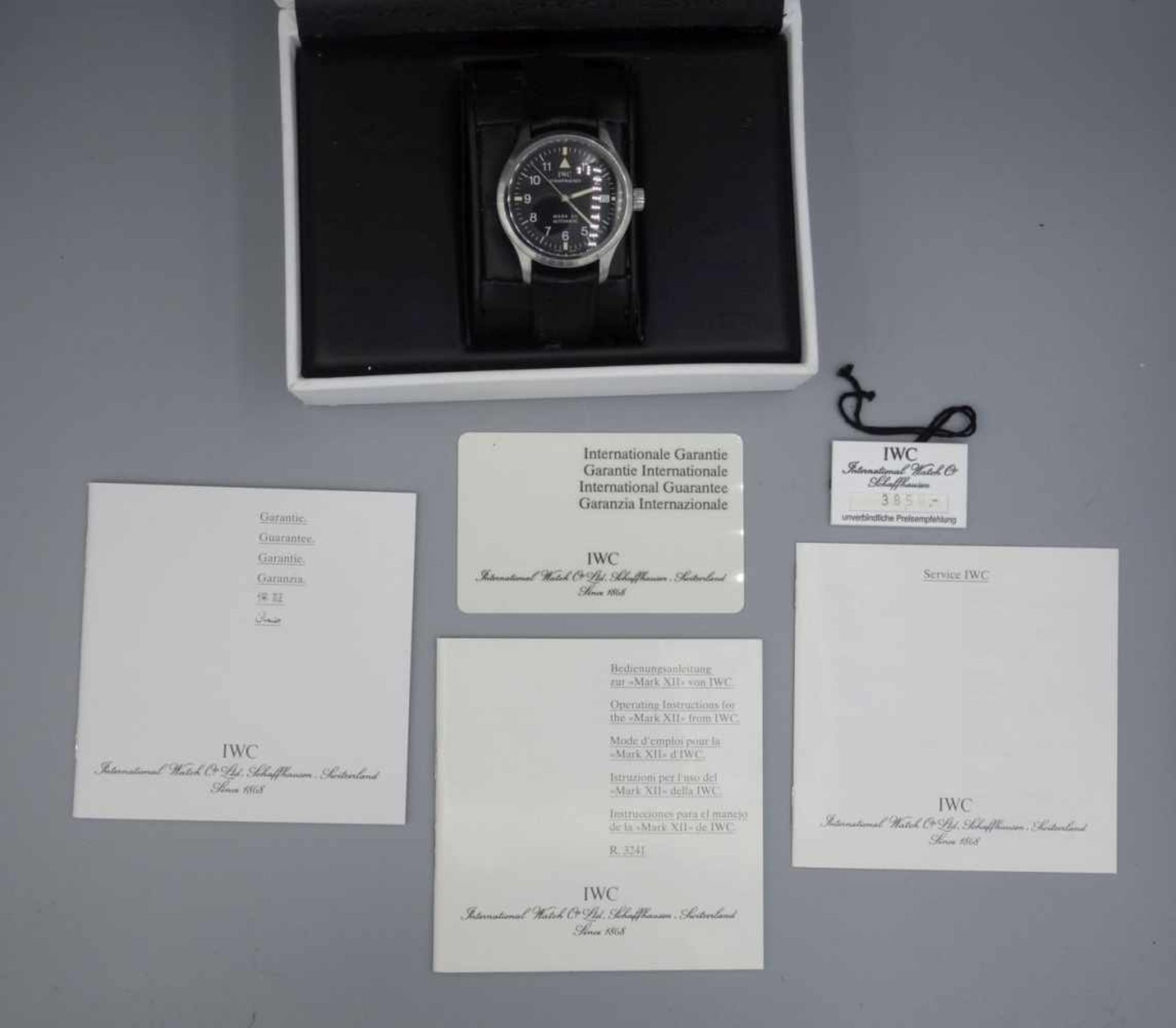 ARMBANDUHR: IWC MARK XII (sog. Fliegeruhr) / wristwatch, Automatik, Manufaktur IWC - International - Image 7 of 7