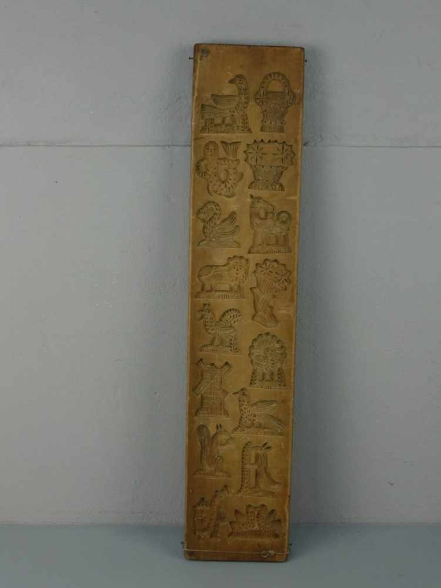 SPEKULATIUSMODEL / BACKMODEL, baking-item, Holz geschnitzt, um 1900, beidseitig gestaltet mit 40 - Bild 2 aus 2