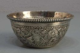 SILBER - SCHALE / silver bowl, 925er Silber (50 g), unter dem Stand bezeichnet "Sterling Silver".