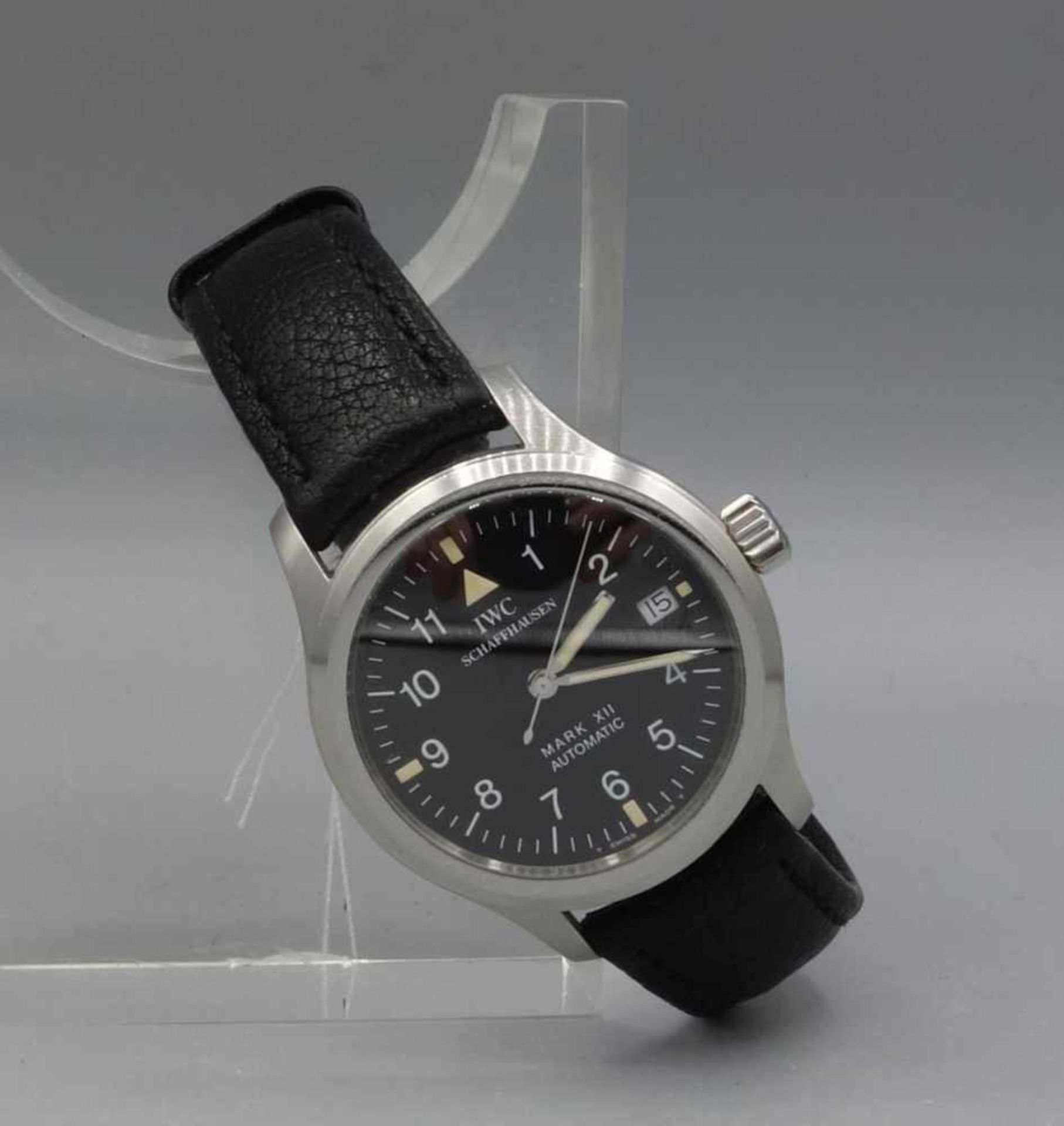 ARMBANDUHR: IWC MARK XII (sog. Fliegeruhr) / wristwatch, Automatik, Manufaktur IWC - International - Image 2 of 7
