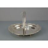 VERSILBERTE SCHALE / HENKELSCHALE / plated bowl, gemarkt JC & Co. Ltd. und EPNS (für "