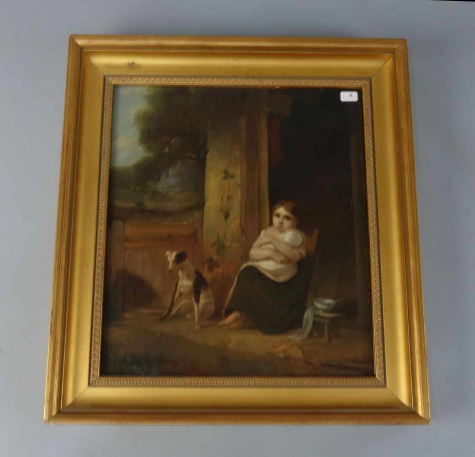 RHODES, JOHN NICHOLAS (1809-1842, englischer Landschafts- und Tiermaler aus Leeds), Gemälde /
