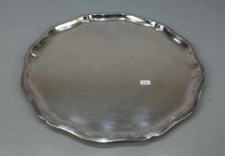 TABLETT / silver tray, deutsch , 1. H. 20. Jh., 835er Silber, 839 Gramm. Gemarkt mit