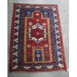 FACHRALO GEBETSTEPPICH / GEBETSKAZAK / prayer rug, Südkaukasus / Fachralo Kazak (Fachraly Kasak),