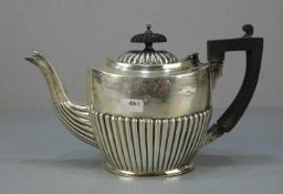 KANNE / TEEKANNE / BACHELORKANNE / silver tea pot, Sterlingsilber (273,5 g), Birmingham / England,