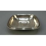 SILBERNE SCHALE / silver bowl, 925er Silber (50 g), gepunzt mit Feingehaltsangabe, bezeichnet "