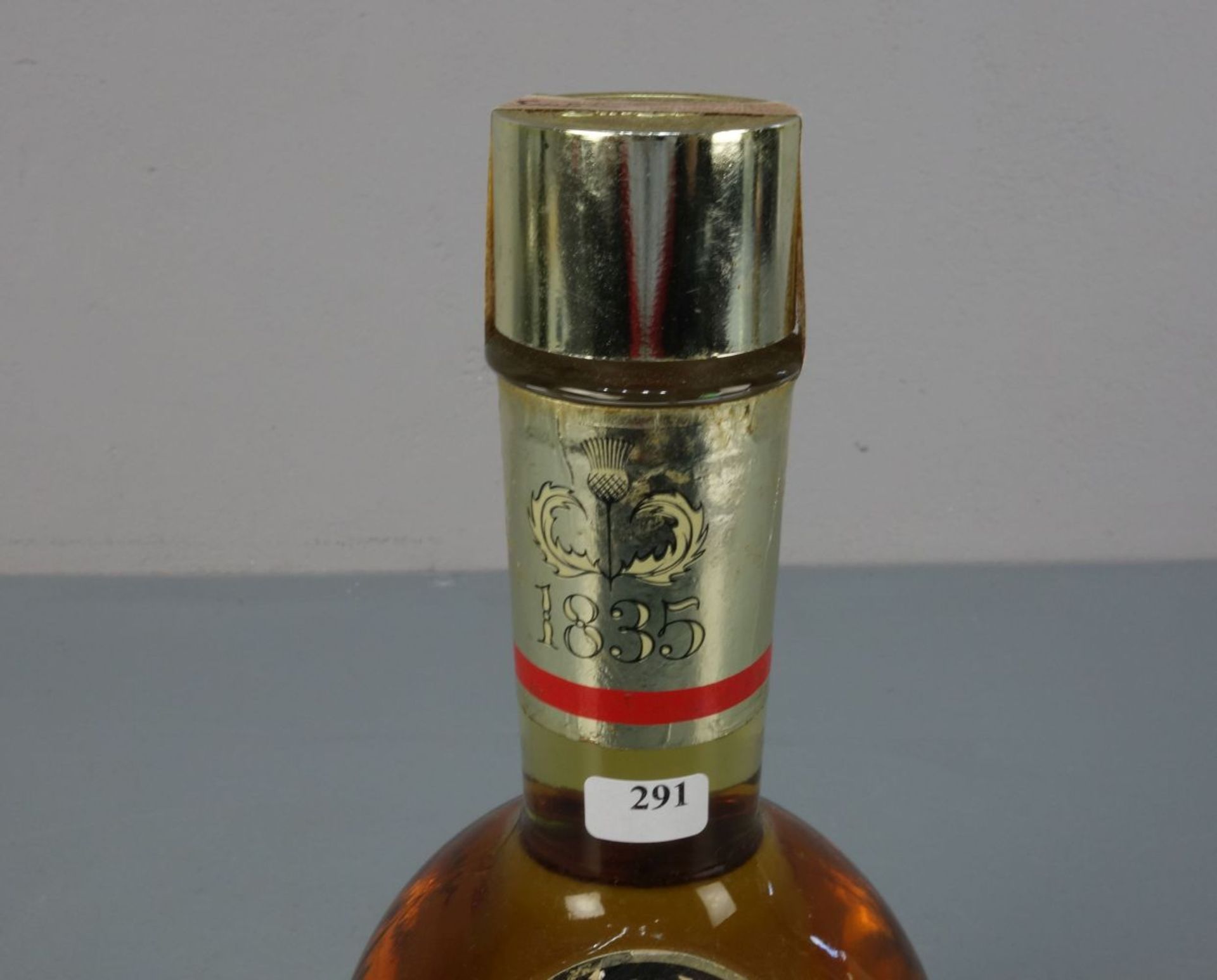 FLASCHE SCOTCH WHISKY: "Old Smuggler - Finest Scotch Whisky", "Blended & Bottled by Jes. & Geo. ( - Bild 3 aus 3