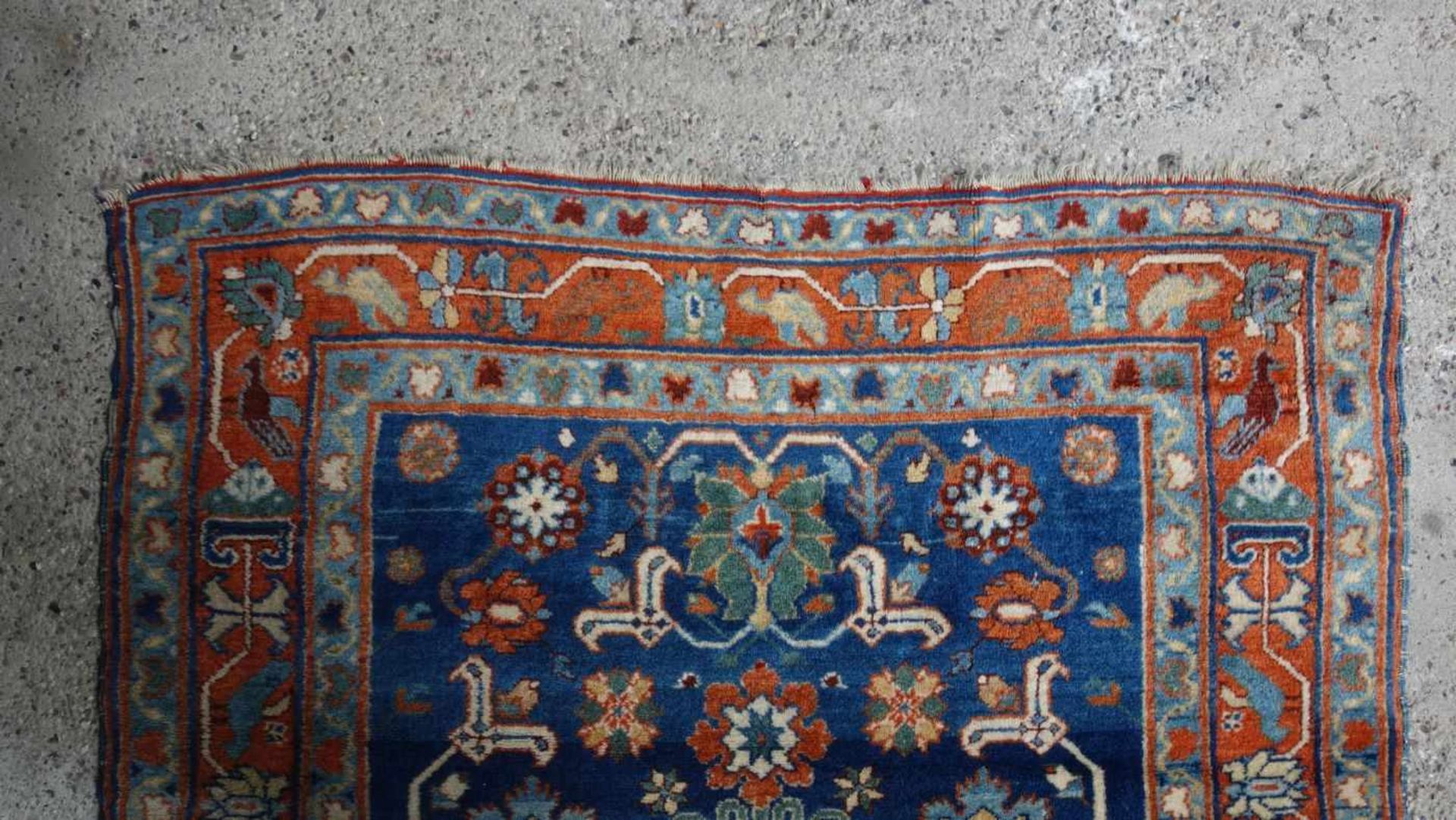 SCHIRVAN TEPPICH (SCHIRWAN) / shirvan rug, Kaukasus. Feiner Teppich mit dichtem Flor; - Image 4 of 8