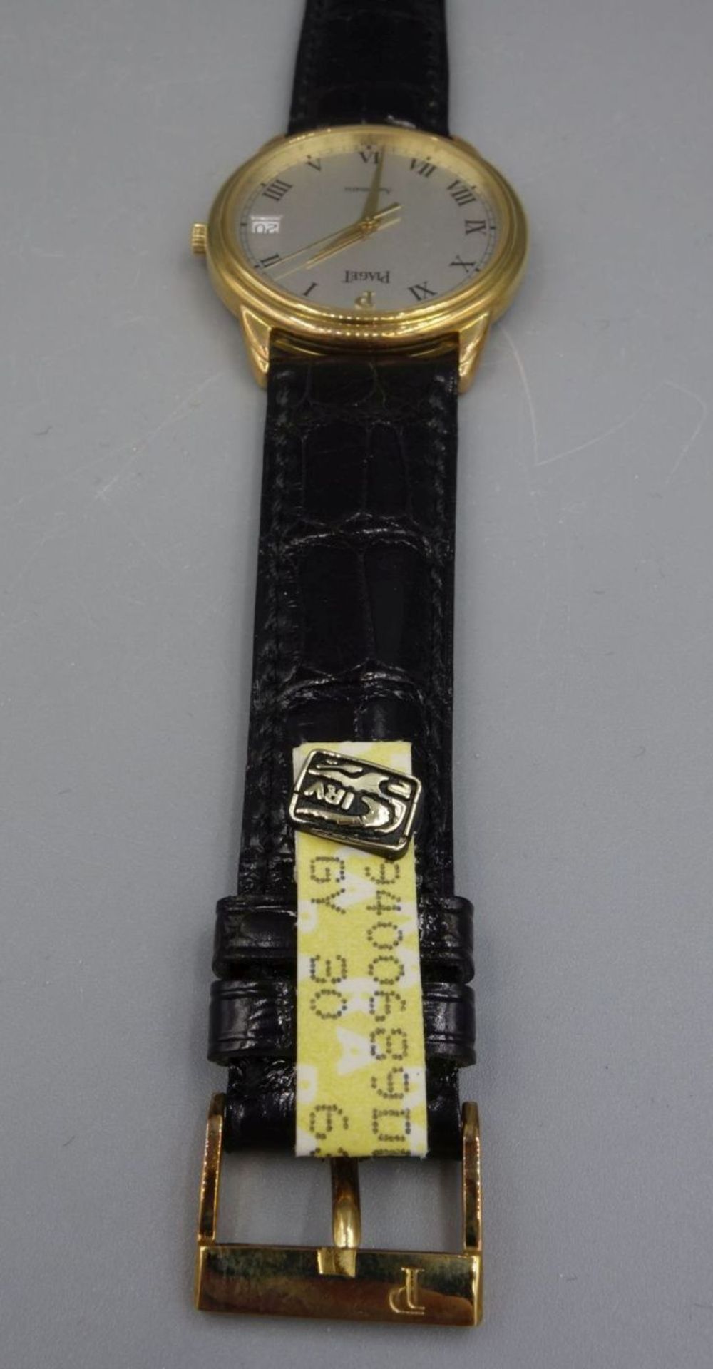 ARMBANDUHR: PIAGET GOUVERNEUR / wristwatch, Automatik, Manufaktur Piaget SA / Schweiz. Rundes - Image 4 of 8