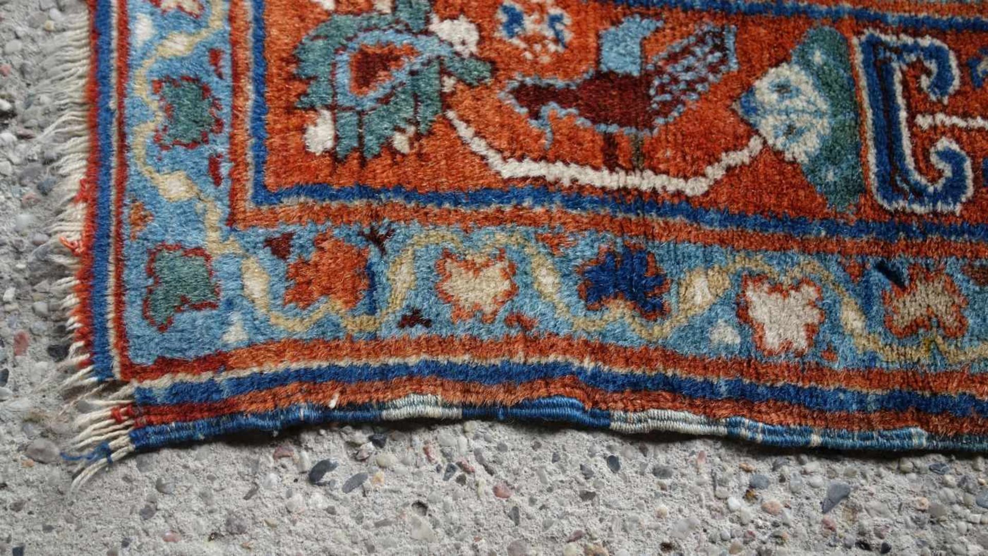 SCHIRVAN TEPPICH (SCHIRWAN) / shirvan rug, Kaukasus. Feiner Teppich mit dichtem Flor; - Image 5 of 8