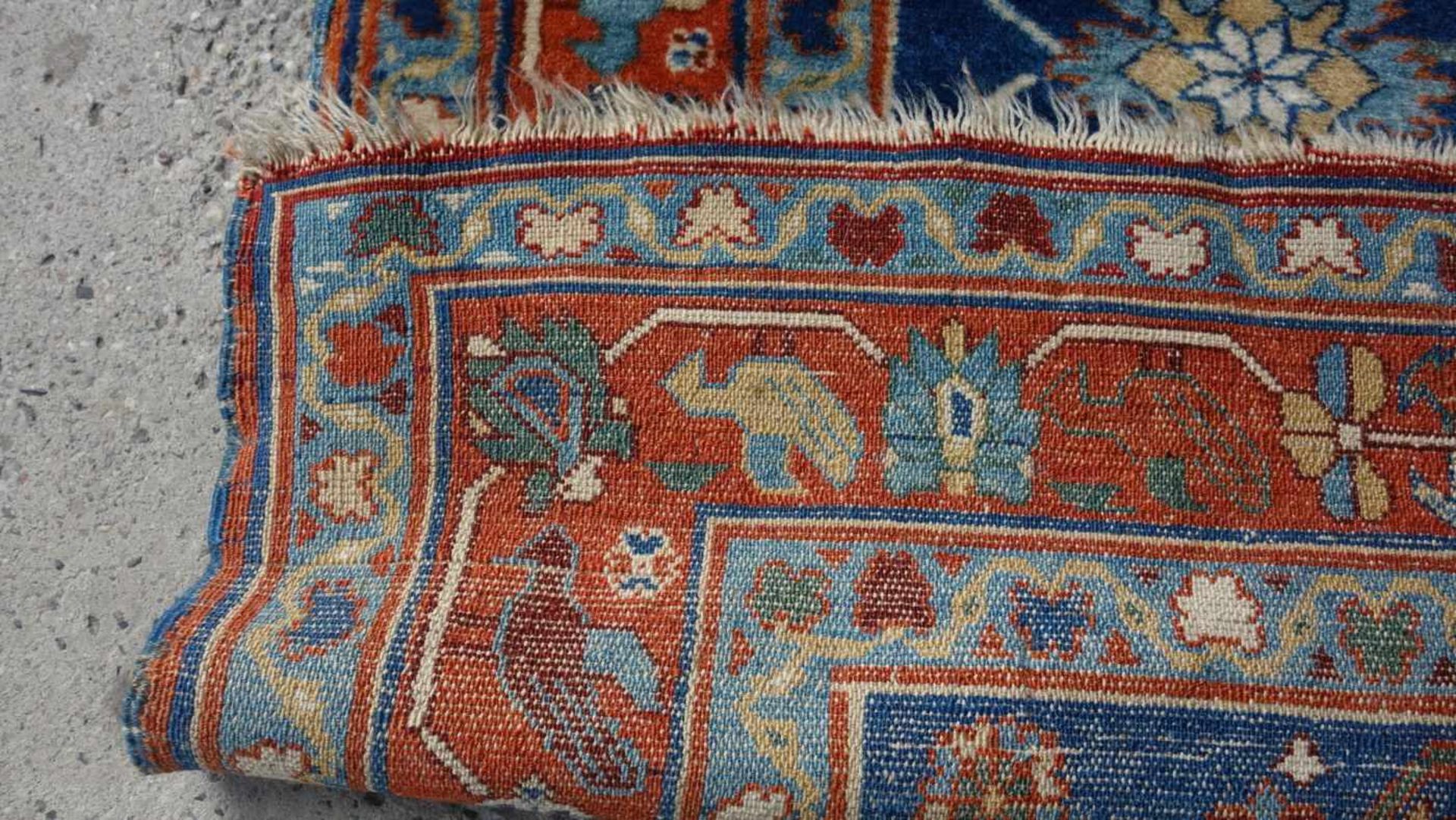 SCHIRVAN TEPPICH (SCHIRWAN) / shirvan rug, Kaukasus. Feiner Teppich mit dichtem Flor; - Image 6 of 8