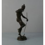 BOURGEOIS, CHARLES ARTHUR (1838-1886), Skulptur / sculpture: "Schlangenbeschwörer" / "Nubischer