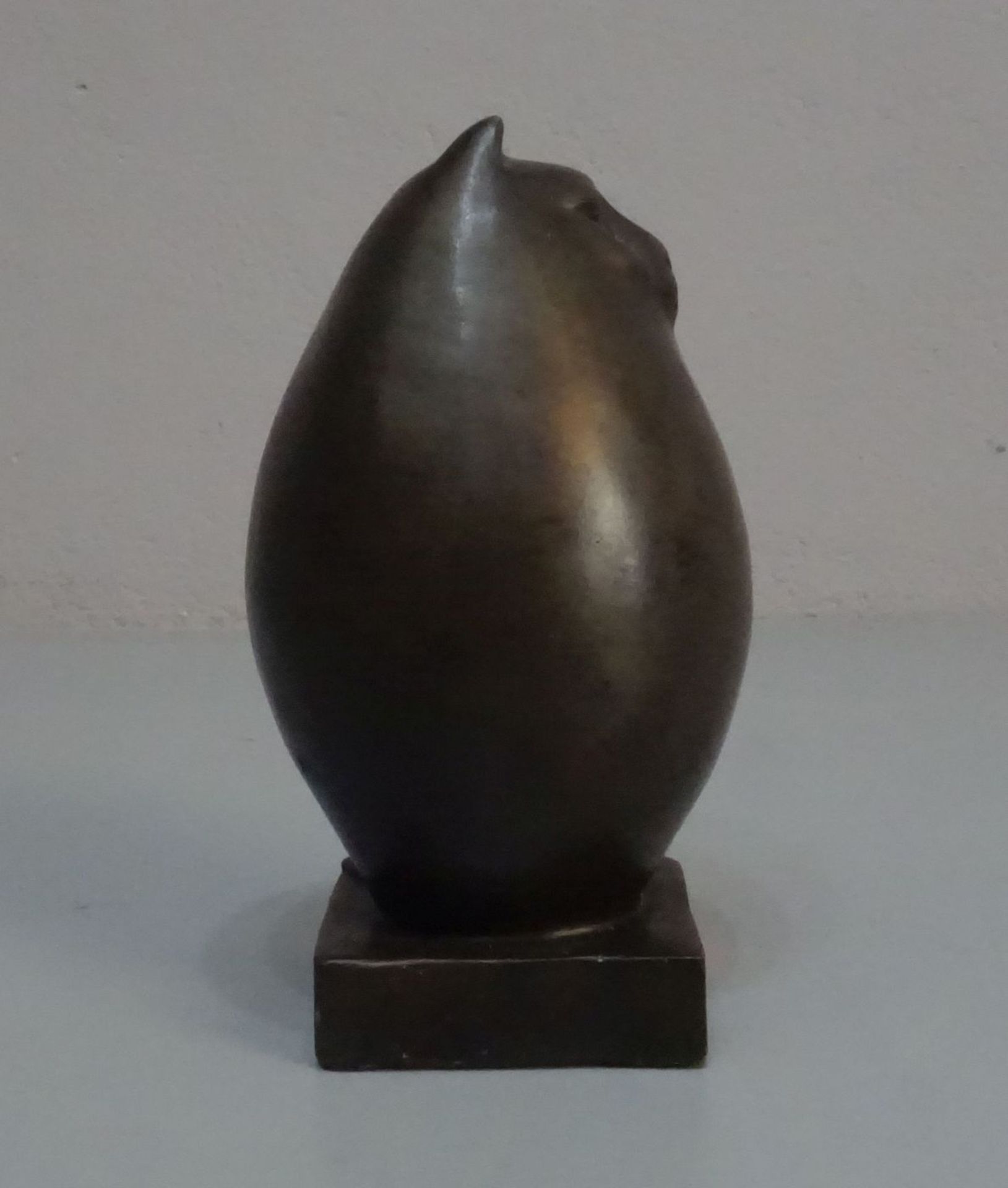 LOPEZ, MIGUEL FERNANDO (auch "Milo", geb. 1955 in Lissabon), Skulptur / sculpture: "Katze", - Bild 4 aus 5