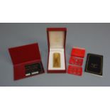CARTIER - FEUERZEUG / Cartier lighter, mit originaler Schatulle, Zertifikat, Papieren und