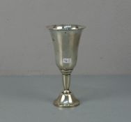 POKAL / BECHER / hungarian silver goblet, Ungarn, 800er Silber, Marke ab 1937 sowie weitere