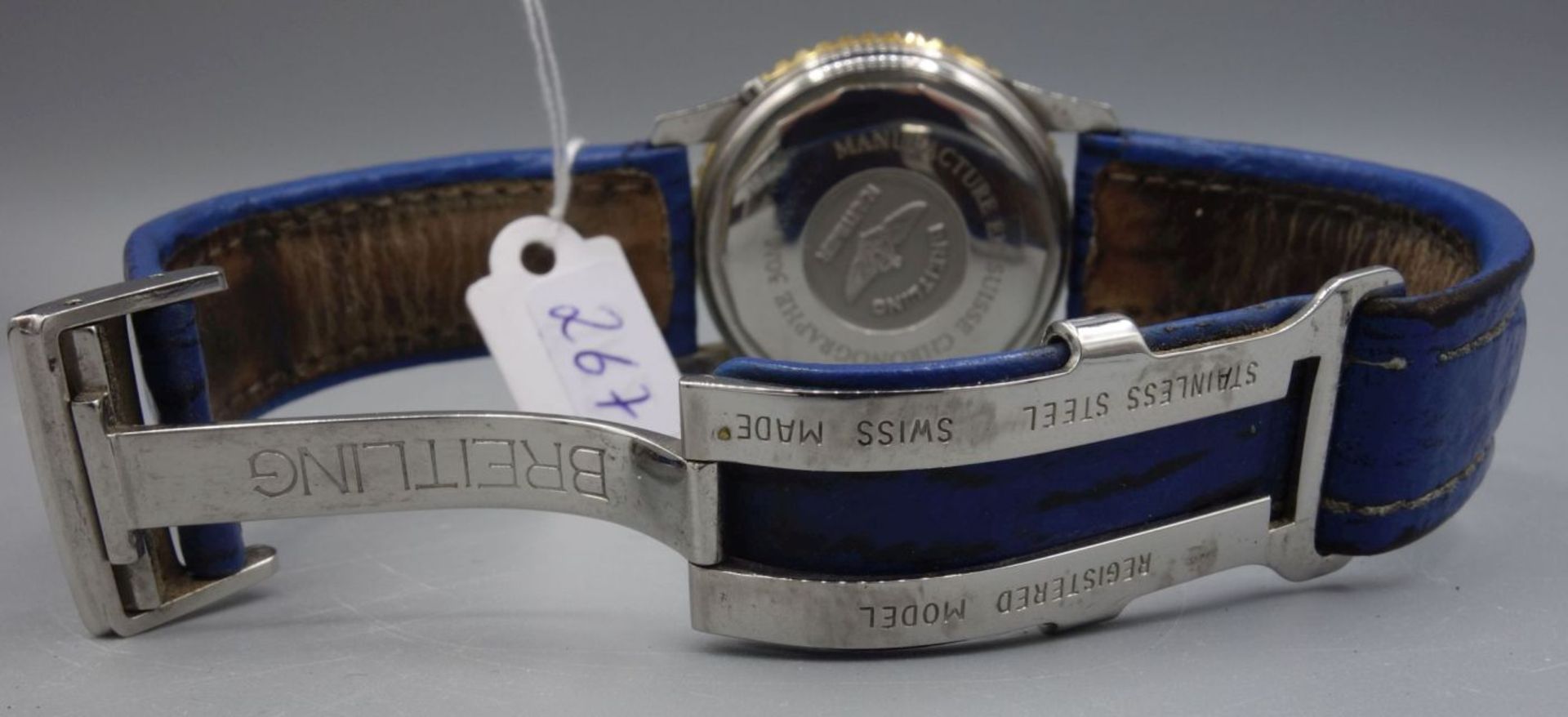 ARMBANDUHR: BREITLING NAVITIMER AIRBORNE / wristwatch, Automatik, Manufaktur Breitling SA / Schweiz. - Bild 6 aus 7