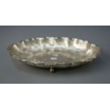 VERSILBERTE SCHALE / plated bowl, WMF - Württembergische Metallwarenfabrik Geislingen.