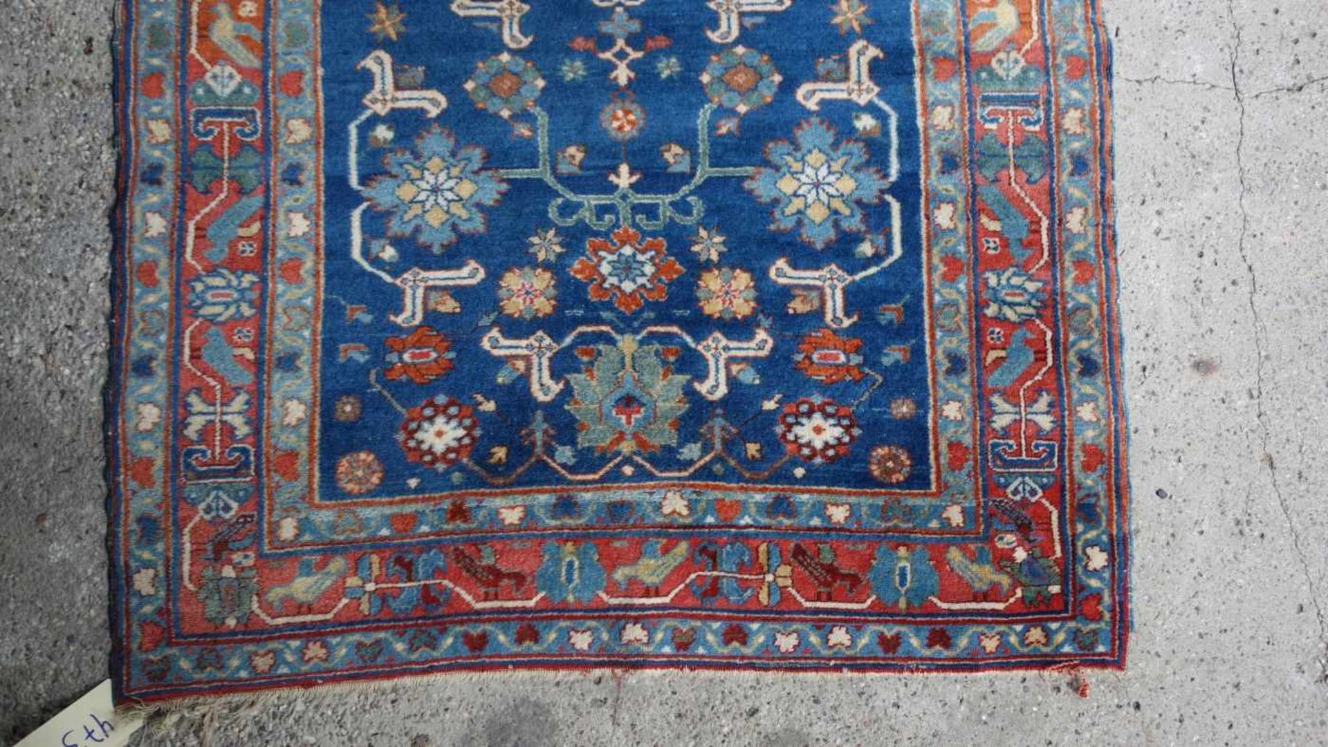 SCHIRVAN TEPPICH (SCHIRWAN) / shirvan rug, Kaukasus. Feiner Teppich mit dichtem Flor; - Image 2 of 8