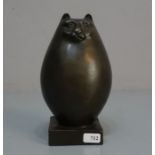 LOPEZ, MIGUEL FERNANDO (auch "Milo", geb. 1955 in Lissabon), Skulptur / sculpture: "Katze",