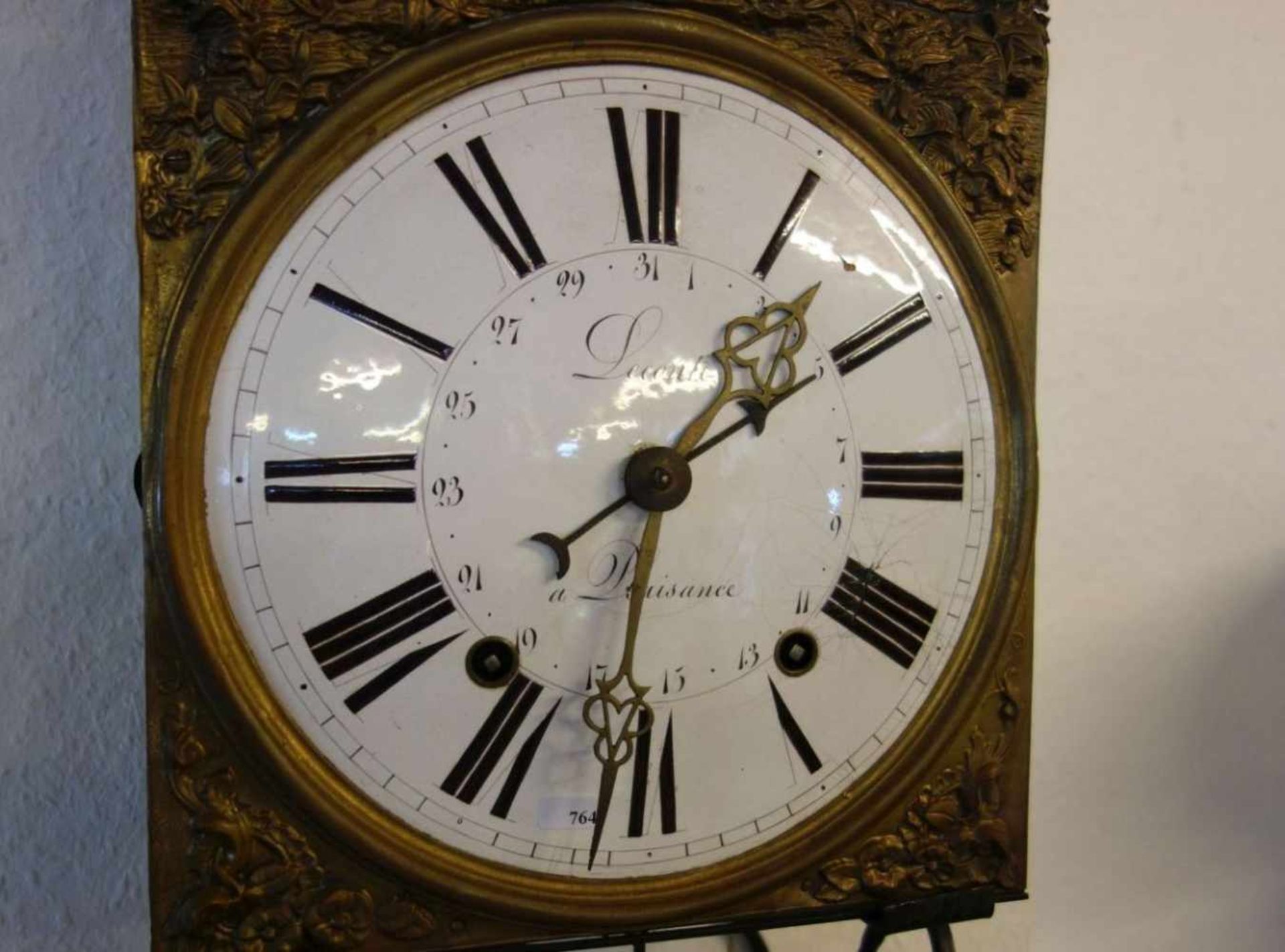 COMTOISE / COMPTOISE / PENDELUHR / sog. BURGUNDERUHR / clock, 19. Jh., Frankreich, - Bild 3 aus 3