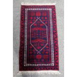 TÜRKISCHER TEPPICH / turkish carpet, 20 Jh.. Fein geknüpfter Teppich in kräftiger und