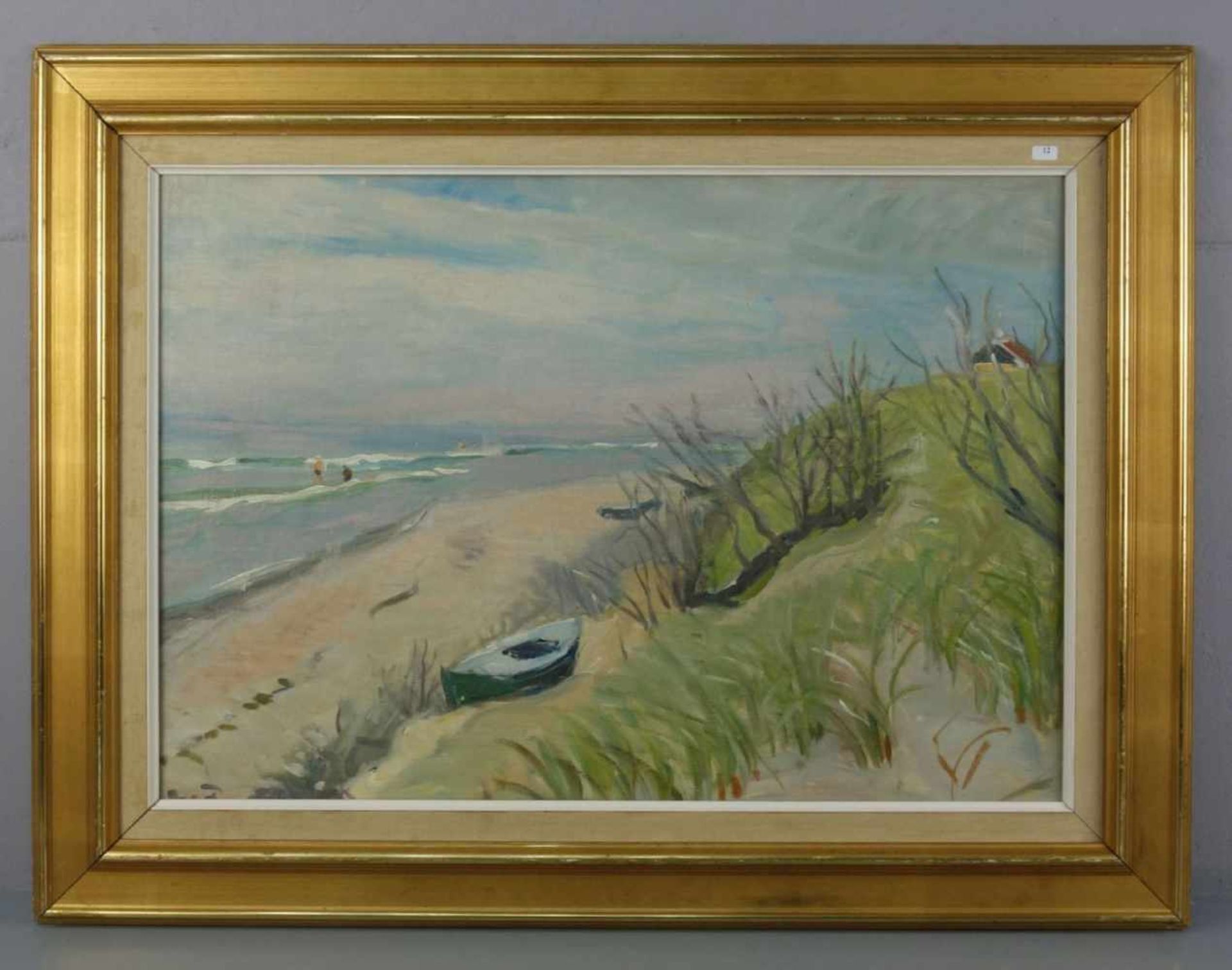 BERNHARD-FREDERIKSEN, AAGE (Aarhus 1883-1963 Skagen, dänischer Maler), Gemälde / painting: "