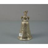 TISCHGLOCKE / table bell, England, London 1897, Silber (106,5 g). Viktorianische Tischglocke in