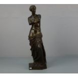 BRONZE - SKULPTUR / sculpture: "Venus von Milo (Aphrodite von Melos)", Bronzeguss, um 1900, nach