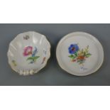 PAAR SCHALEN unterschiedlicher Form und Größe / bowls, Porzellan, Manufaktur Meissen,