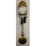 COMTOISE / COMPTOISE / PENDELUHR / sogenannte BURGUNDERUHR / wall clock, 19. Jh., Frankreich,