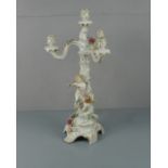 KANDELABER / TISCHLEUCHTER / candelabra / candle stand, Porzellan, Manufaktur Plaue / Thüringen,