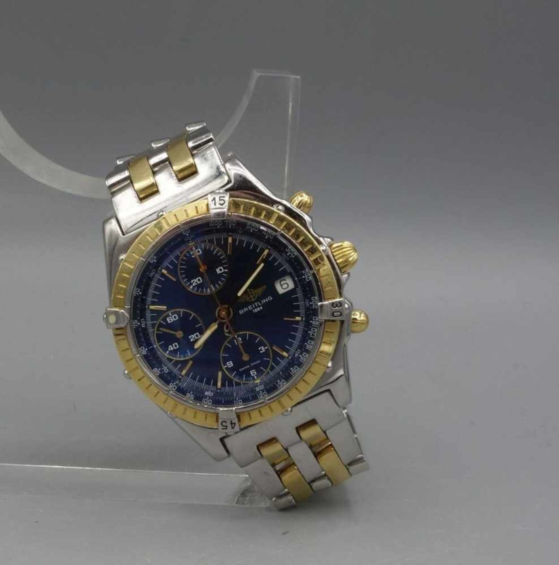 ARMBANDUHR: BREITLING WINDRIDER CHRONOMAT 1884 / wristwatch, Automatik, Manufaktur Breitling SA / - Image 3 of 8