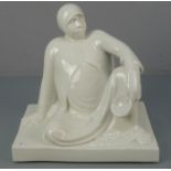 BARLACH, ERNST (Wedel 1870-1938 Güstrow), Skulptur / sculpture: "Russische Bettlerin mit Schale",