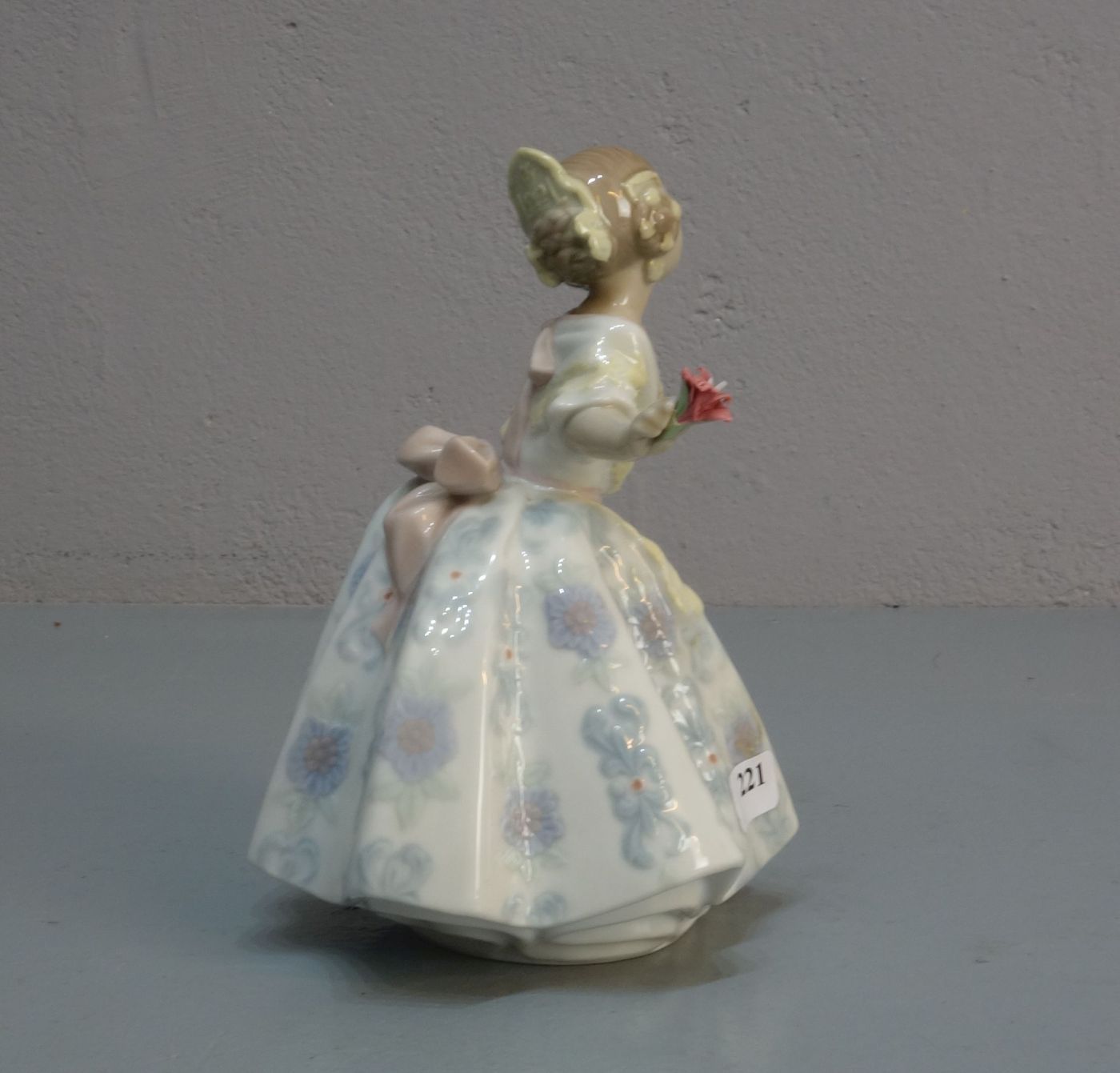 FIGUR: "Spanische Tänzerin" / porcelain figure: "spanish dancer", Porzellan, Manufaktur Lladro, - Image 2 of 5