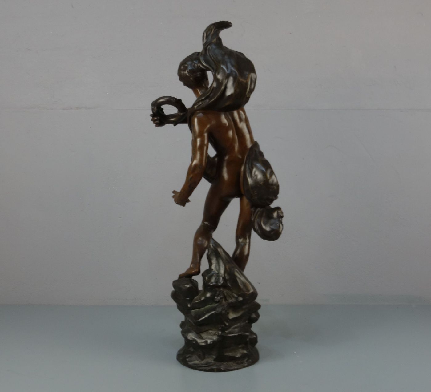 BRUCHON, ÉMILE (französischer Bildhauer, tätig um 1880 bis 1910), Skulptur / sculpture: "Allegorie - Image 3 of 3