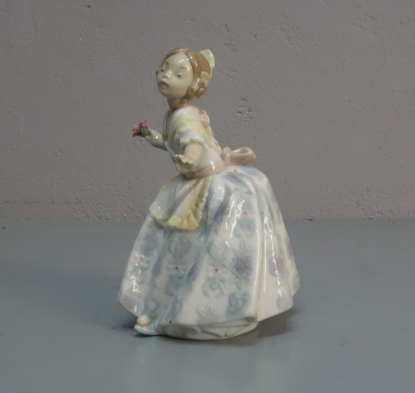 FIGUR: "Spanische Tänzerin" / porcelain figure: "spanish dancer", Porzellan, Manufaktur Lladro, - Image 4 of 5