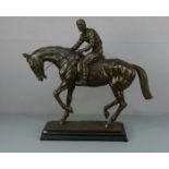 nach BONHEUR, JULES ISIDORE (Bordeaux 1827-1901 Paris), Skulptur / sculpture: "Le Grand Jockey" (