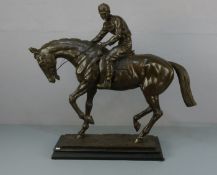 nach BONHEUR, JULES ISIDORE (Bordeaux 1827-1901 Paris), Skulptur / sculpture: "Le Grand Jockey" (