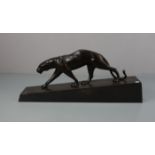 nach PROST, MAURICE (1894-1967), Skulptur / sculpture: "Schleichender Panther", Bronze auf