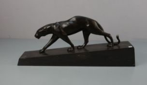 nach PROST, MAURICE (1894-1967), Skulptur / sculpture: "Schleichender Panther", Bronze auf