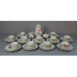 MEISSEN KAFFEE - ODER TEE - SERVICE / coffee or tea set, Porzellan, Manufaktur Meissen,