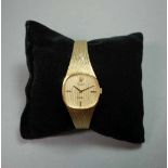 ROLEX - CELLINI DAMENARMBANDUHR / wristwatch, Schweiz Handaufzug, 750er Gelbgold (50,5 g),
