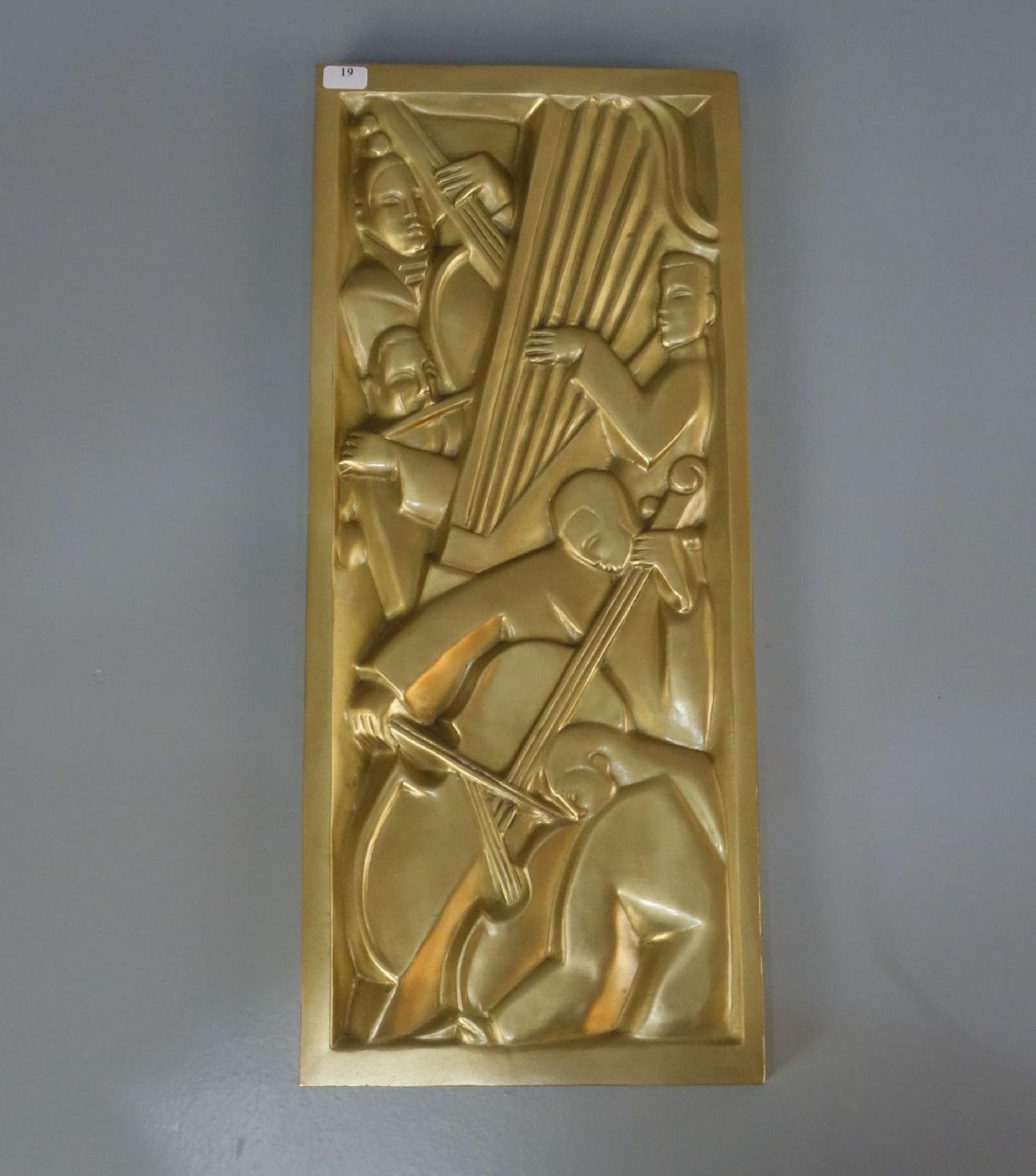 MARTEL, JAN und JOEL, nach (beide: Nantes 1896-1966 Paris), Relief "Das Orchester", Bronze -