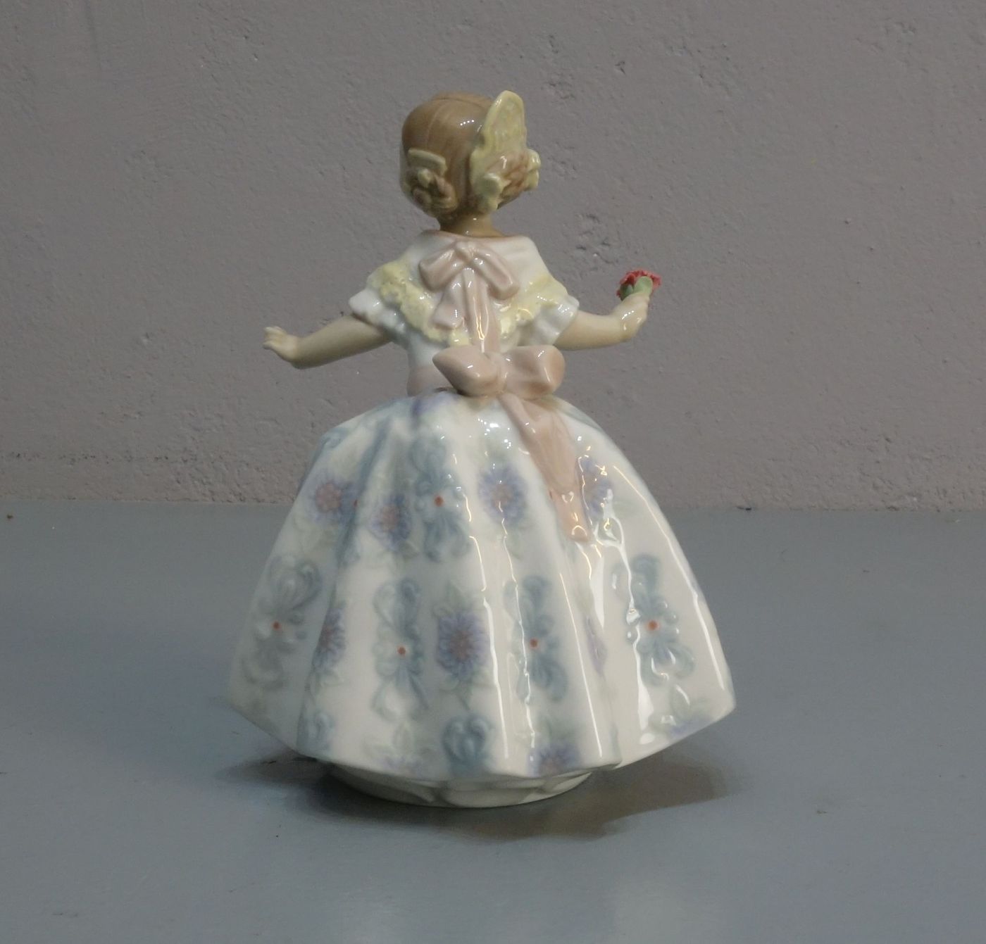FIGUR: "Spanische Tänzerin" / porcelain figure: "spanish dancer", Porzellan, Manufaktur Lladro, - Image 3 of 5