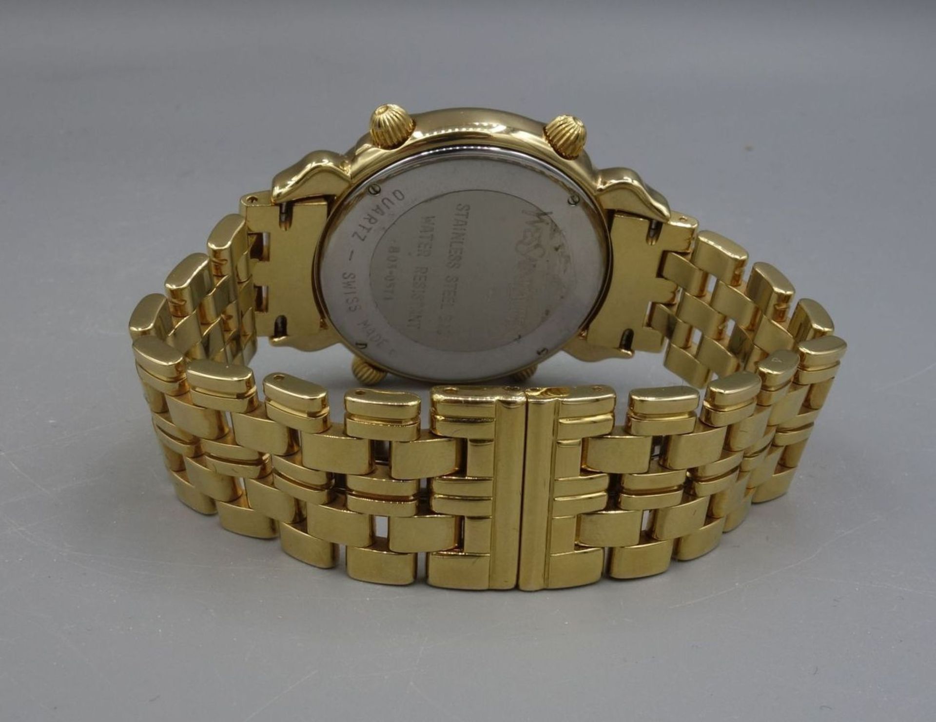 ARMBANDUHR / CHRONOGRAPH - YVES SAINT LAURENT / wristwatch, Quartz. Uhr aus der Yves Saint Laurent - Bild 5 aus 7