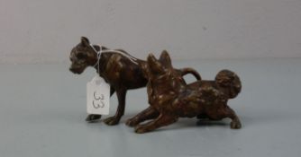 WIENER BRONZE: "HUNDEPAAR"