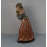 LLADRO - FIGUR: "FRAU MIT KORB"